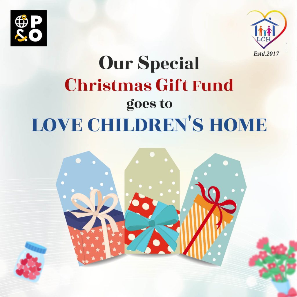 MP&O - Donation to Love Children's Home